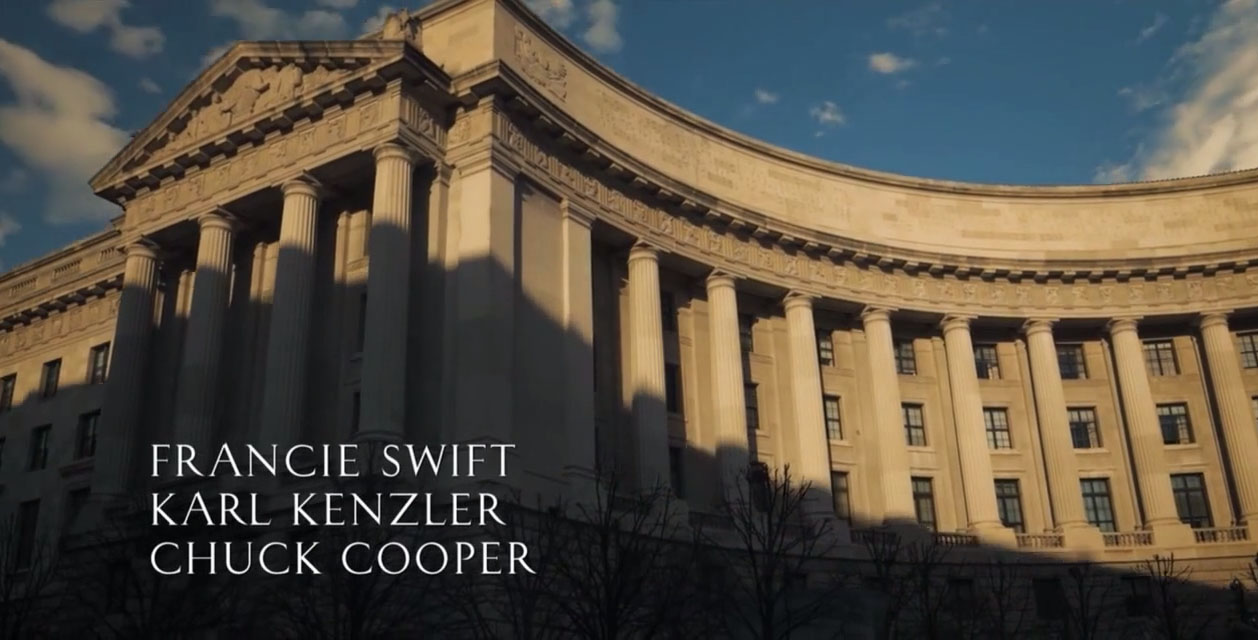 Screencap from House of Cards Opening Credits