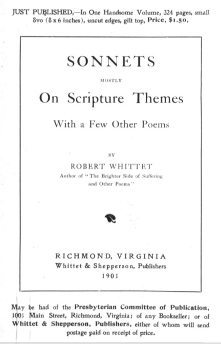 Whittet advertisement.